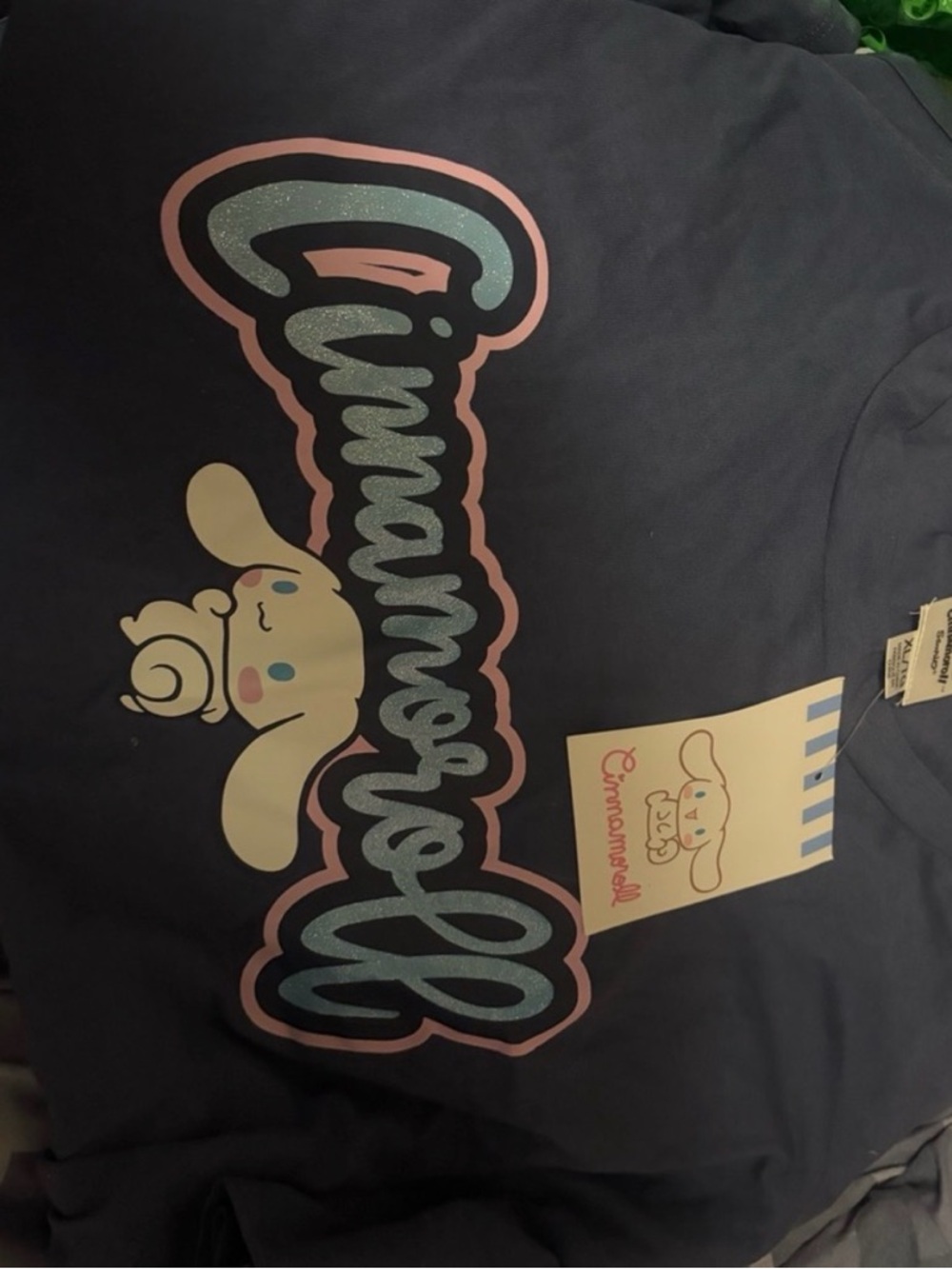 Cinnamoroll Navy Graphic womens T-Shirt